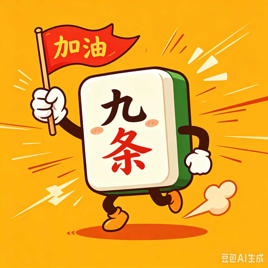 traditional color mahjong set