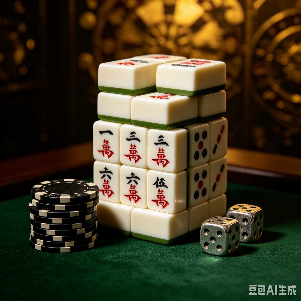 dual color mahjong tiles
